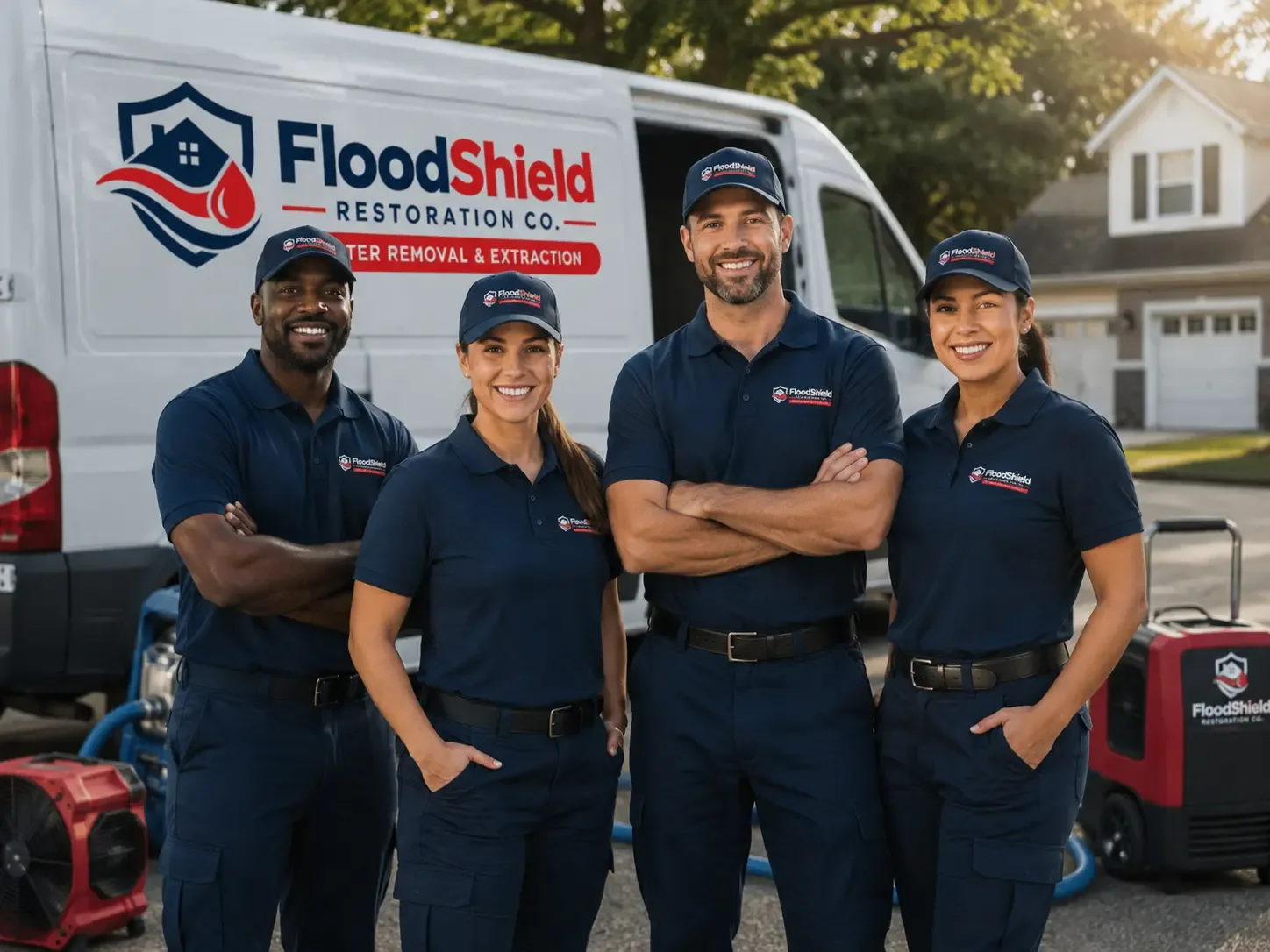 Flood Damage Restoration company in Lakeville, OH