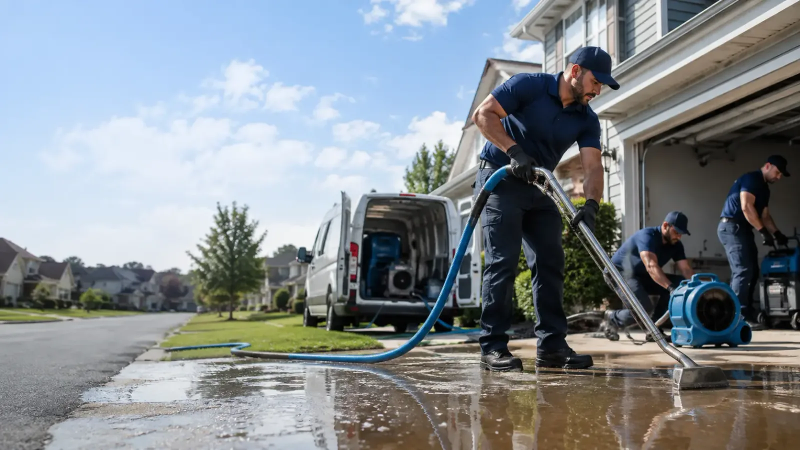 Flood Damage Restoration in Lakeville, OH